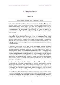 - Australian eJournal of Theology