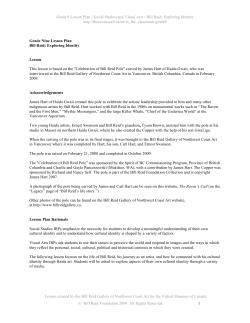 GRADE 9 Lesson Plan EN - The Raven`s Call / L`appel de Corbeau
