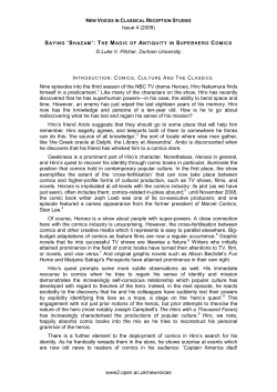 saying `shazam`:the magic of antiquity