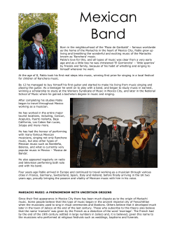 Mexican Band - Steppin` Out Entertainments