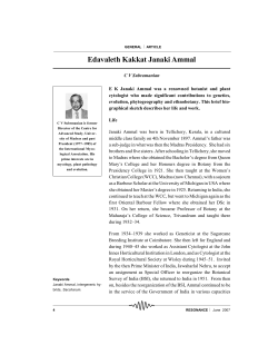 Edavaleth Kakkat Janaki Ammal