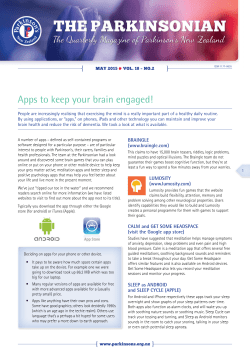 Apps to keep your brain engaged!