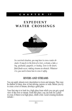 Expedient Water Crossing