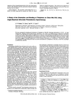 Using Angle-Resolved Ultraviolet Photoelectron