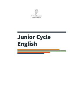 Junior Cycle English