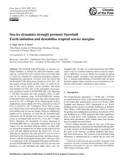 Sea-ice dynamics strongly promote Snowball Earth initiation and