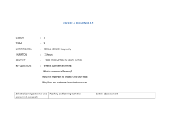 grade 4 lesson plan