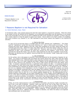 2016 &ndash; Quarter 4 - Open Door Baptist Church