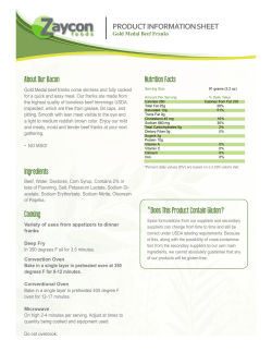 About Our Bacon Cooking Ingredients Nutrition Facts *Does This