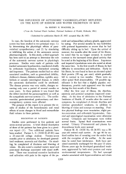 Studies were performed in five patients and tive physical