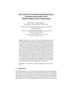 Inter and Intra-Modal Deformable Registration
