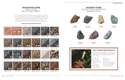 decorative stone small in size, big on visual impact