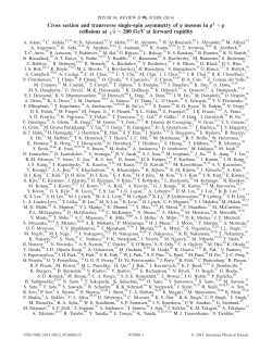 Cross section and transverse single