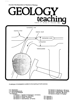 GT 11.4 - Earth Science Teachers` Association