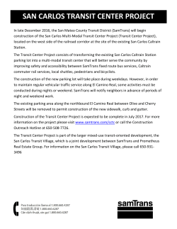 san carlos transit center project