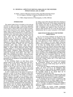 34. Regional Aspects of Deep Sea Drilling in the Western Indian