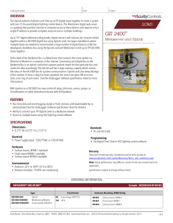 GR 2400TM - Acuity Brands