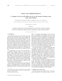 Journal of Atmospheric and Oceanic Technology