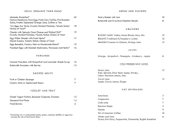 LOCAL ORGANIC FARM EGGS Matador Breakfast