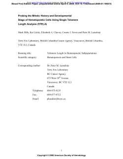 STELA - Blood Journal