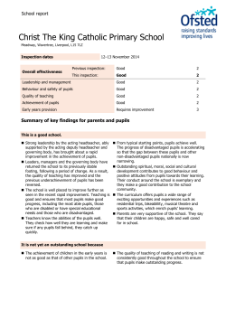 Christ The King Catholic Primary School