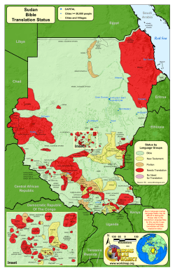 Sudan Bible Translation Status