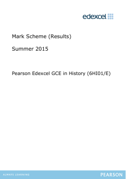 Mark Scheme - Revision World