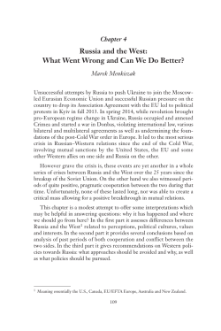 Chapter 4 - Center for Transatlantic Relations