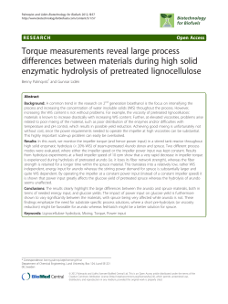 Torque measurements reveal large process differences between