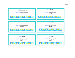 L.4.5c I have grab. Who has the synonym for gift? I have empty. Who