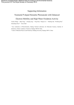 Supporting Information Nonmetal P