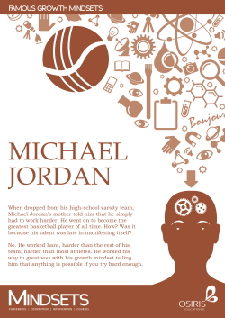 FAMOUS GROWTH MINDSETS Profes to unle