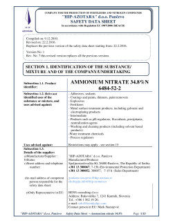 Ammonium Nitrate