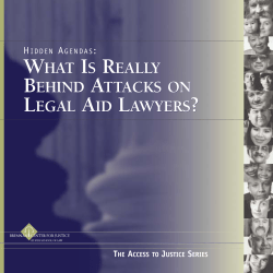 the access to justice series