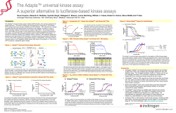 The Adapta&trade; universal kinase assay