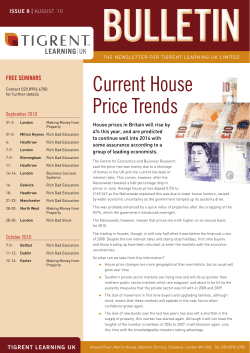 Current House Price Trends