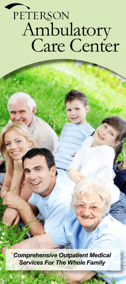 Ambulatory Care Center - Peterson Medical Associates