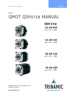 QSH5718 Manual