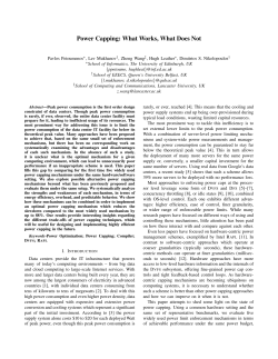 Power Capping: What Works, What Does Not