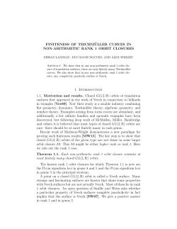 Finiteness of Teichmuller curves in non