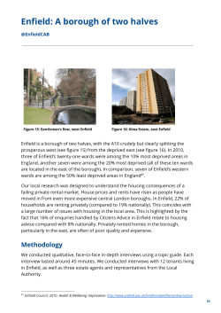 Enfield: A borough of two halves