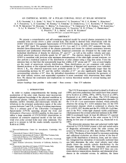 1. introduction - Harvard-Smithsonian Center for Astrophysics