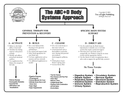 The ABC+D Body Systems Approach