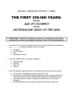 the first 350-ish years - apush-xl