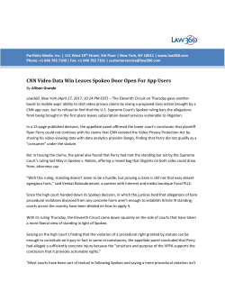 CNN Video Data Win Leaves Spokeo Door Open For App Users