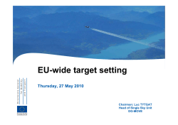 EU-wide target setting