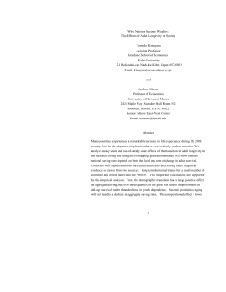 PAA2005 Draft 3 - University of Hawaii Economics Department