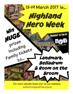 to the Highland Hero Week resource pack.