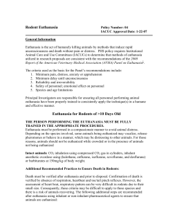 04 Euthanasia Policy 2006-1