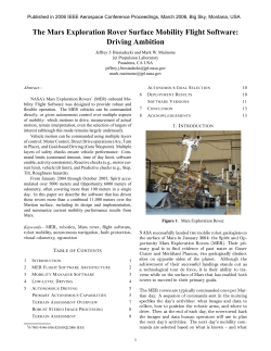 The Mars Exploration Rover Surface Mobility